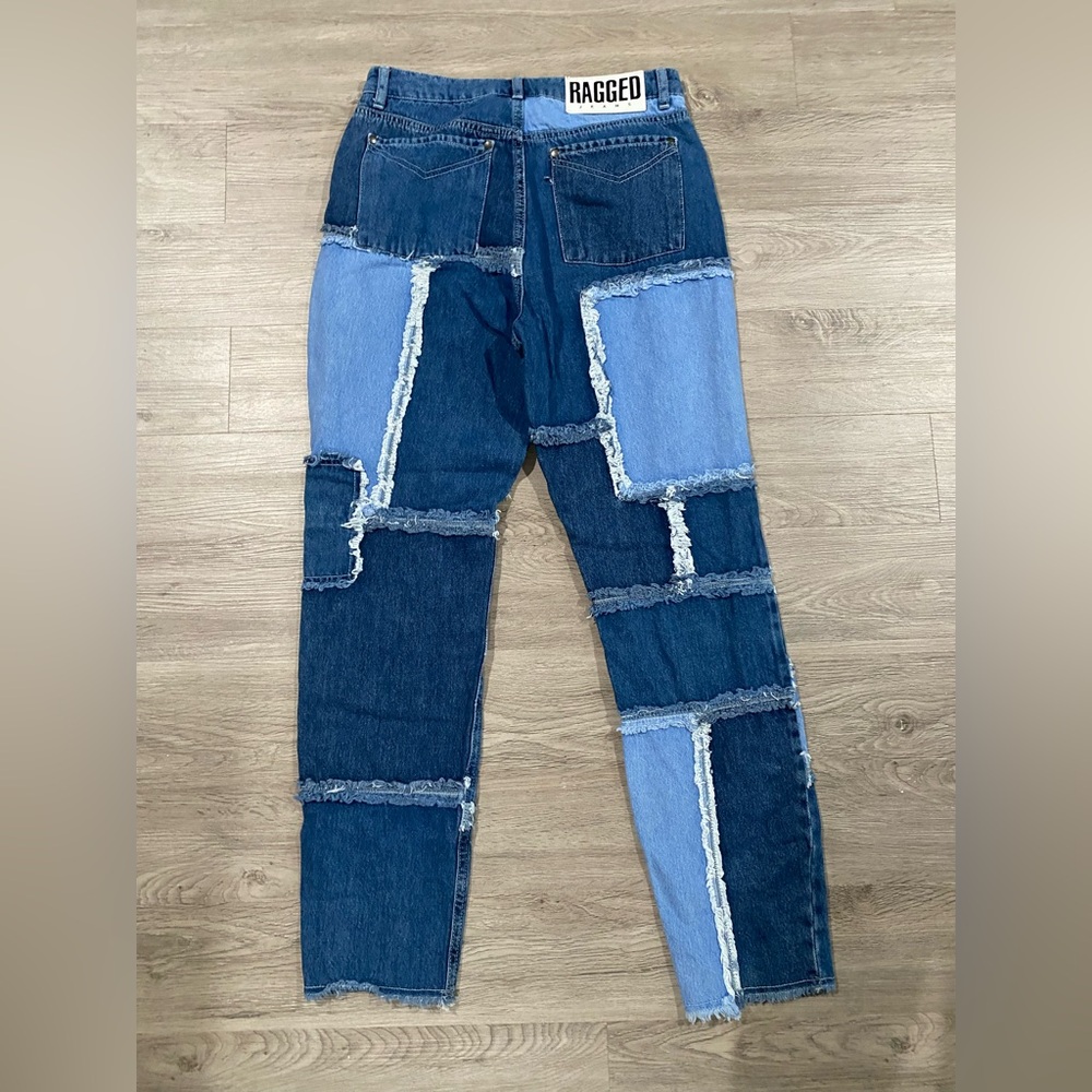 The Ragged Priest Rabble Patchwork Denim Jeans - Picture 7 of 7